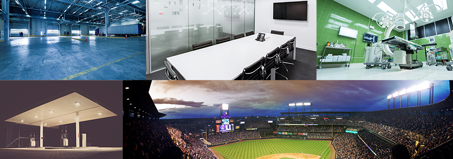 様々な場所に適したLED電灯